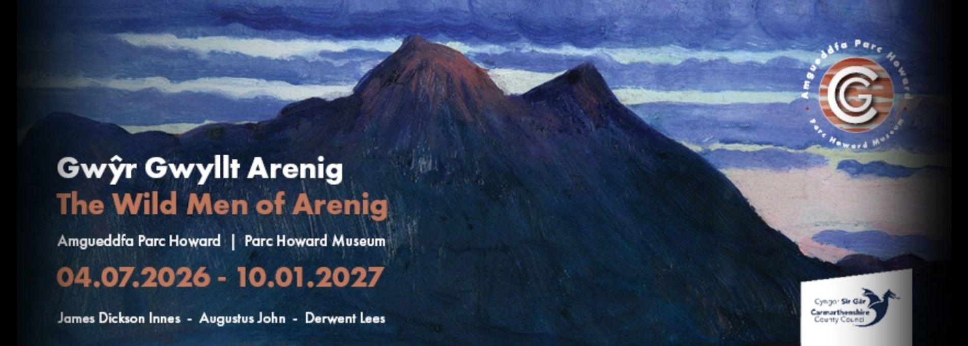 Gwŷr Gwyllt Arenig yn Amgueddfa Parc Howard